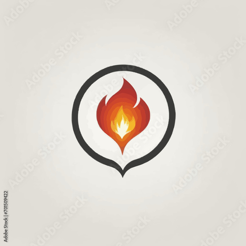 Flame Logo Design EPS format Very Cool 