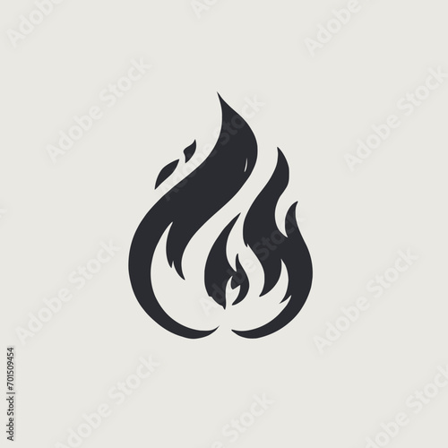 Flame Logo Design EPS format Very Cool 