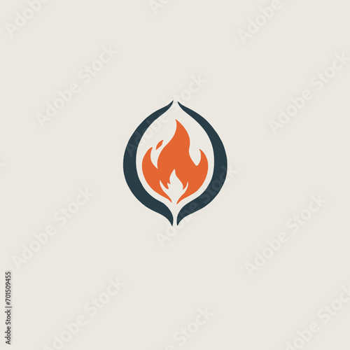 Flame Logo Design EPS format Very Cool 