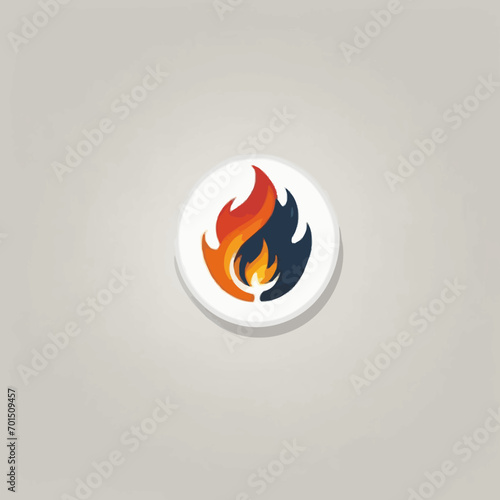 Flame Logo Design EPS format Very Cool 