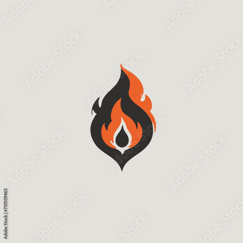 Flame Logo Design EPS format Very Cool 