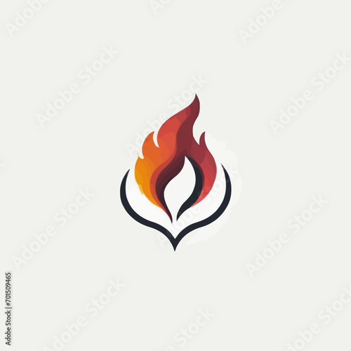Flame Logo Design EPS format Very Cool 