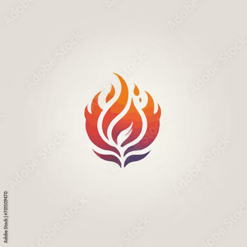 Flame Logo Design EPS format Very Cool 