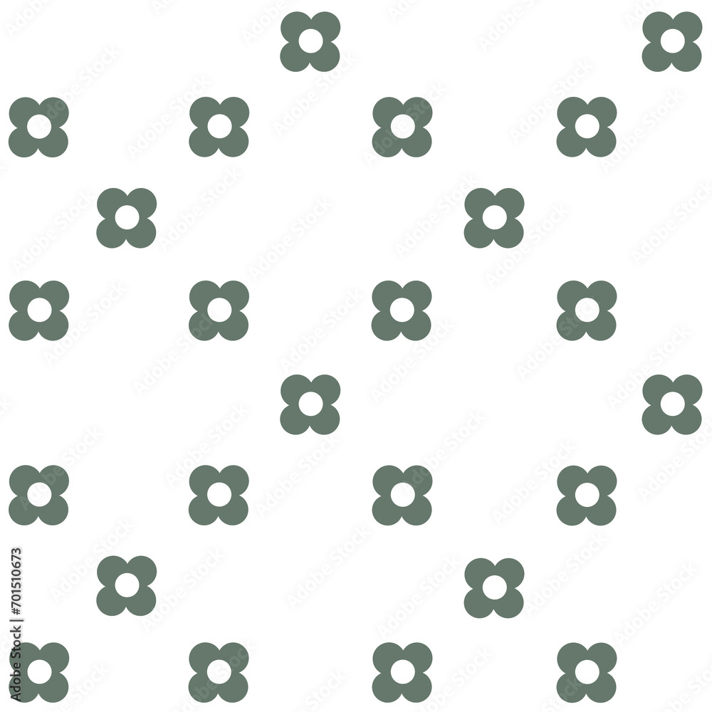 Fototapeta premium Vibrant floral seamless pattern. Floral elegance. Modern botanicals. Flower background. Abstract floral Art