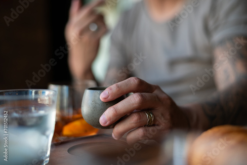 Cafe en cafeteria