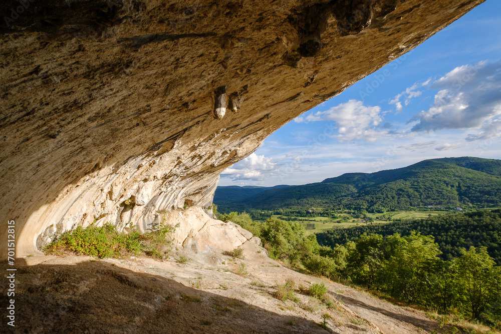 Fototapeta premium Veli Badin karst ridge in Slovenia