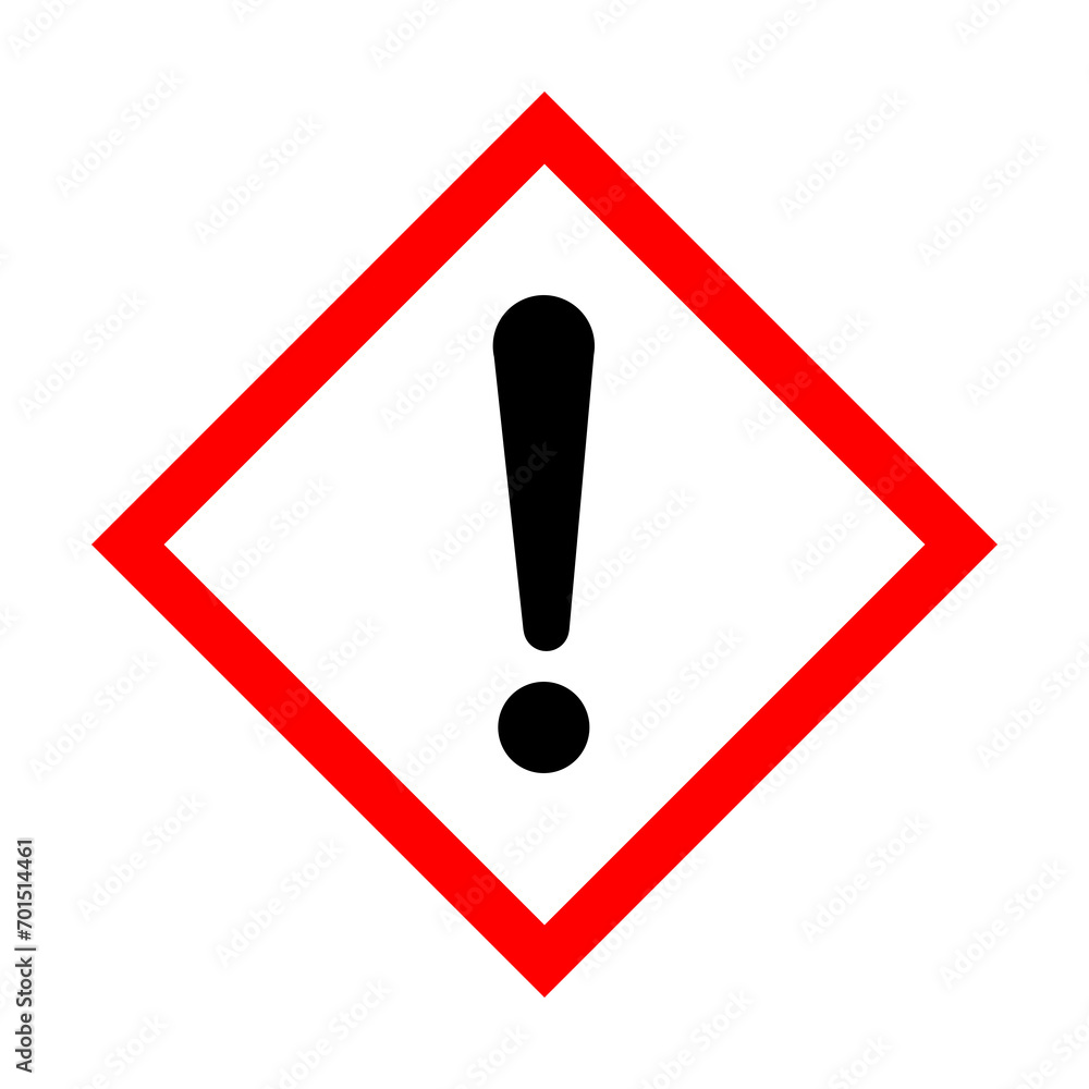 Exclamation mark sign illustration Exclamation mark sign illustration