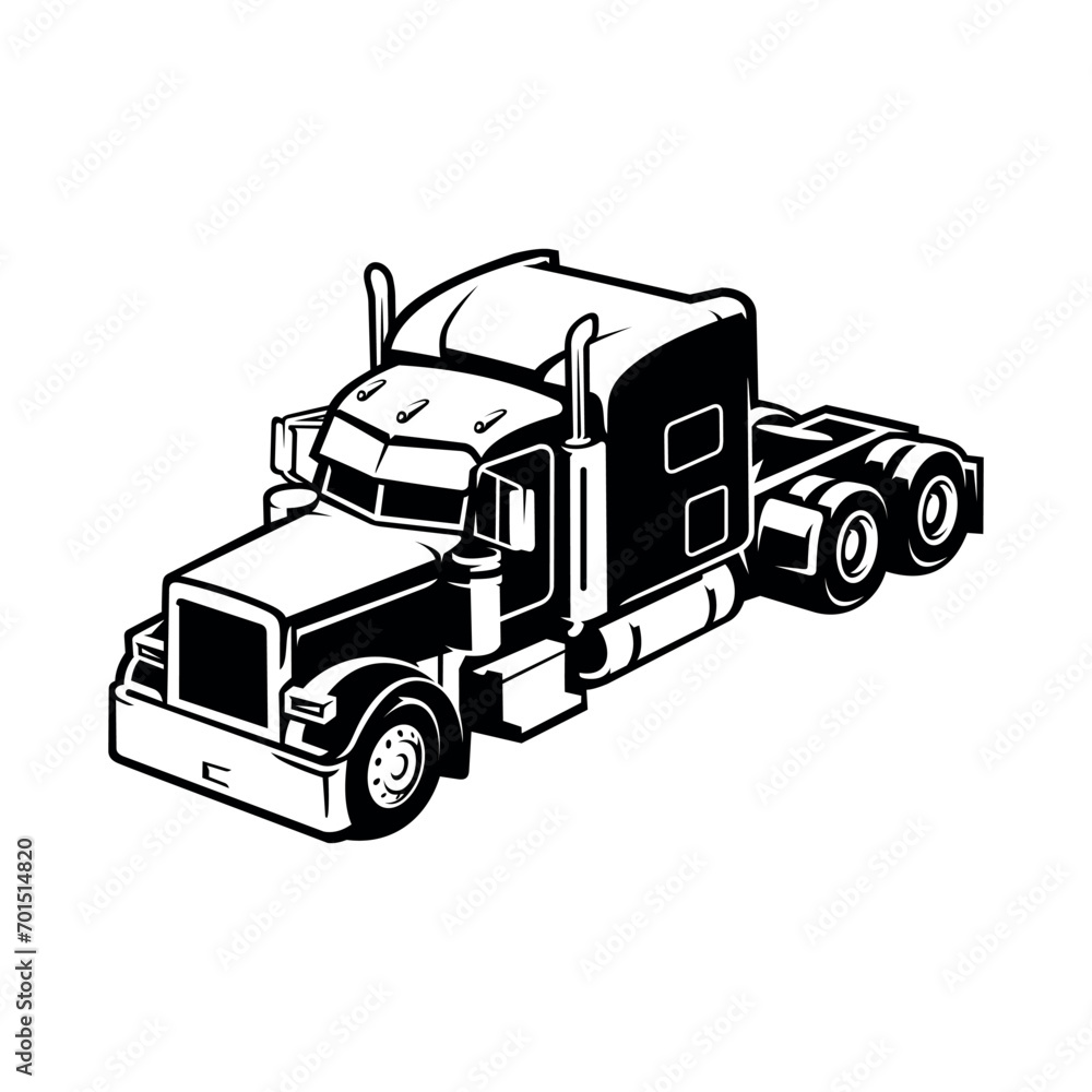 truck illustration vector