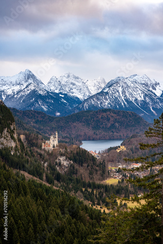 Aussicht von der Rohrkopfhütte, Tegelberg, Schwangau, Füssen