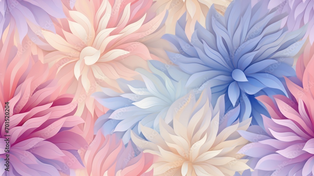 a close up of a bunch of flowers on a white and pink background with blue, pink, and yellow petals. a close up of a bunch of flowers on a white and pink background with blue, pink, and yellow petals.