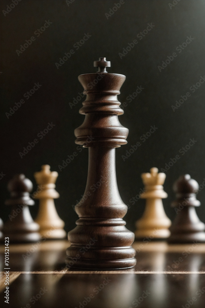 chess pieces on a chessboard