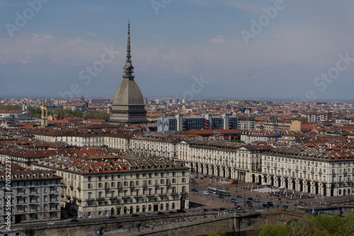 Turin. View of the city from the observation deck. © liukovmaksym