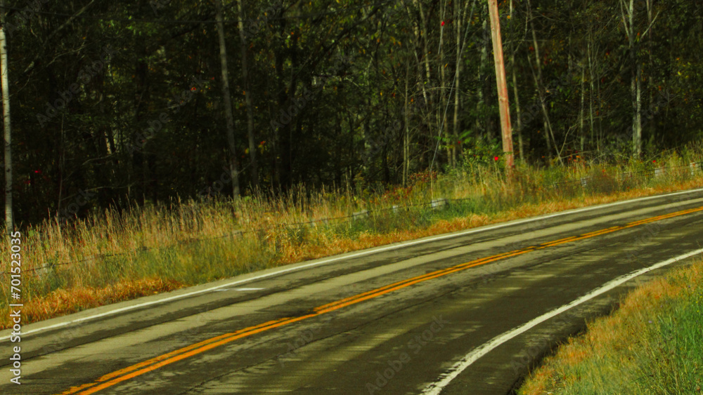 Fototapeta premium Abandoned Road