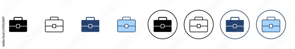 Briefcase icon vector. suitcase sign and symbol. luggage symbol. Briefcase icon vector. suitcase sign and symbol. luggage symbol.