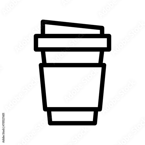 Coffee cup paper icon PNG