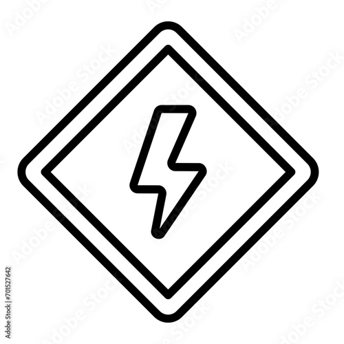 energy outline icon