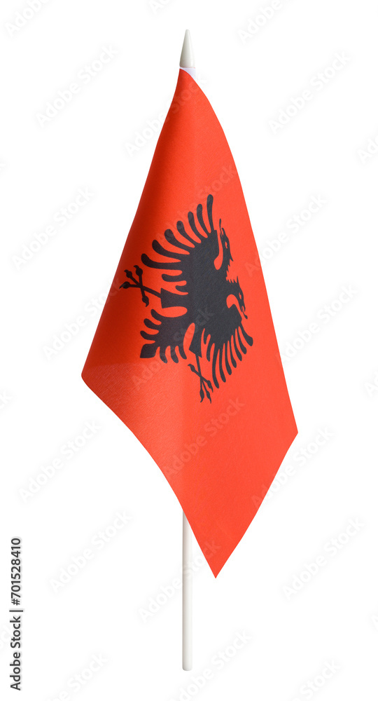 Obraz premium Albania Flag