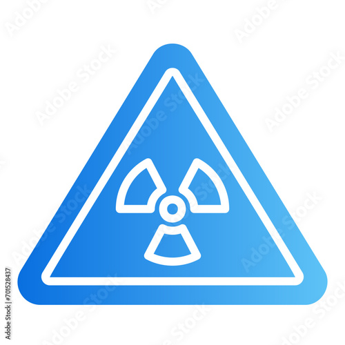 biohazard gradient icon
