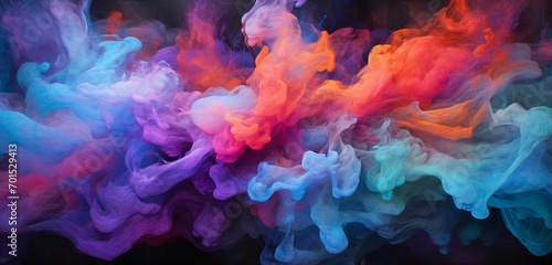 An immersive canvas depicting vibrant flames and swirling smoke, masterfully crafted to evoke fascination in a panoramic view.