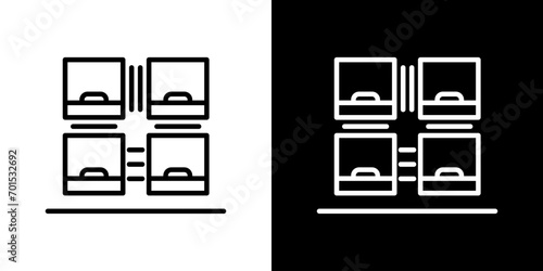 カプセルホテルアイコン