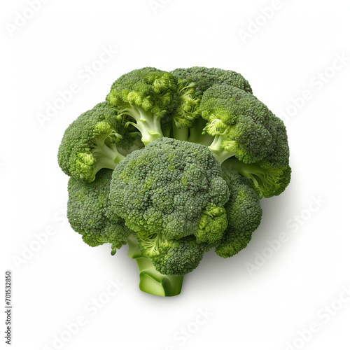 broccoli isolated on white background