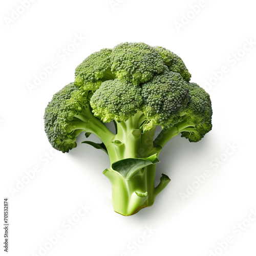 broccoli isolated on white background