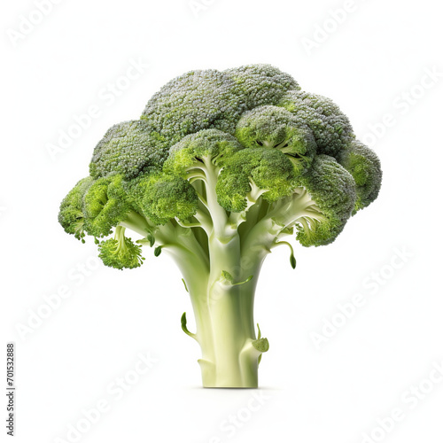 broccoli isolated on white background