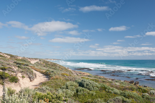 4x4 track next to the beach in Robe, South Australia