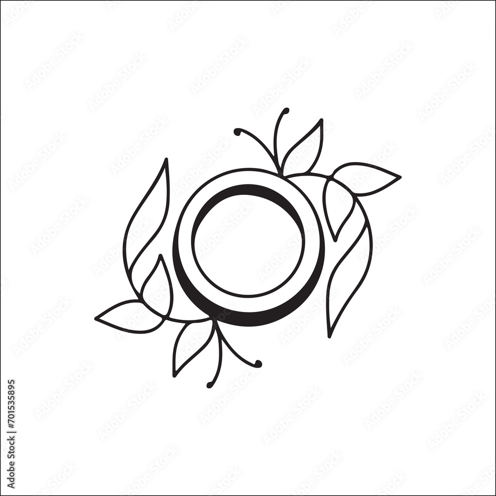 vector illustration of leaves with coins vector illustration of leaves with coins