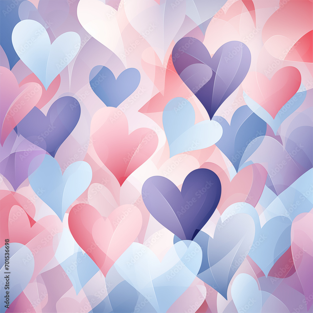 Abstract heart, vector, AI generated art Abstract heart, vector, AI generated art