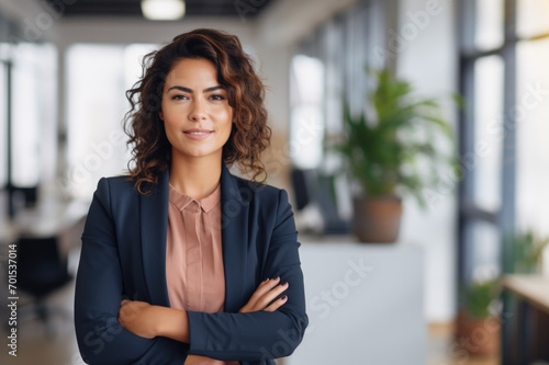 Free Download Portrait of a beautiful businesswoman. - GFXLoad