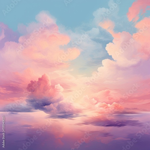 a beautiful pink, orange, and purple sky with cloud 