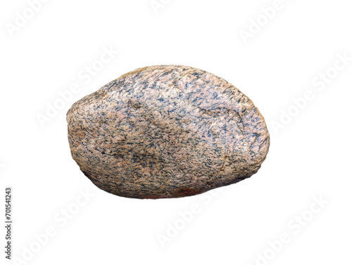 Single Red Granite Rock With Transparent Background © PCH-Photo