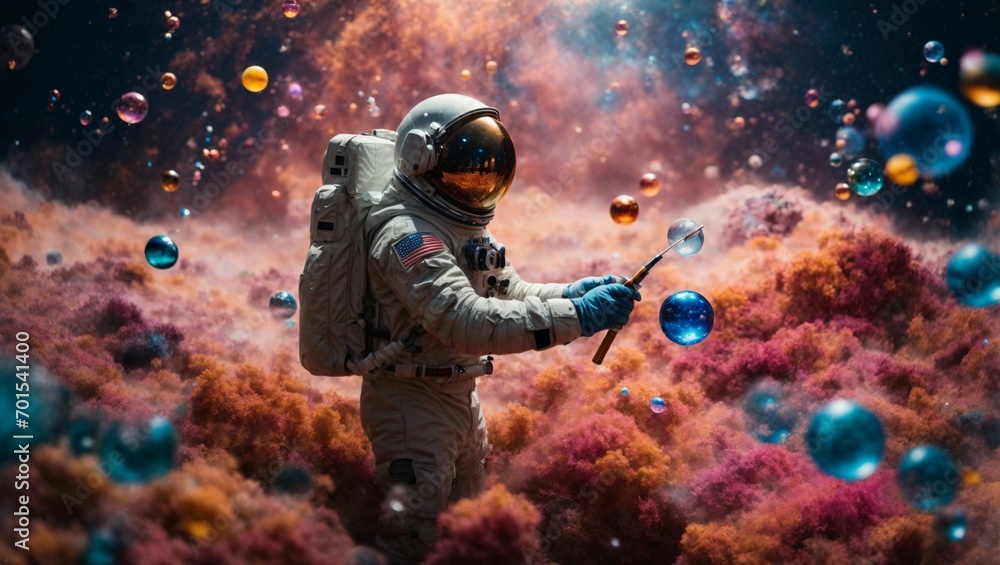 Experience the wonder and mystery of a faroff planet. 
generative Ai