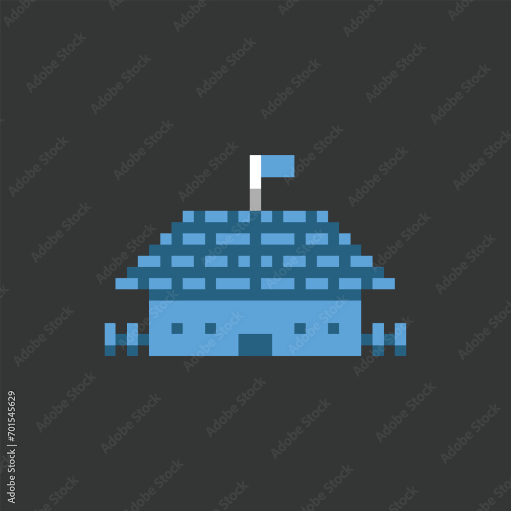 this is education icon in pixel art with simple color and black ...