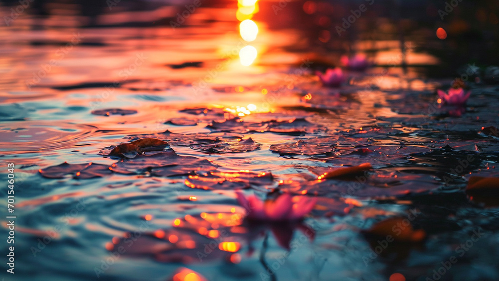 Capturing Dreamy Romance Sunset Reflections in Water Capturing Dreamy Romance Sunset Reflections in Water