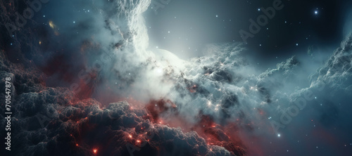 nebula cloud smoke, fire light, galaxy space 9