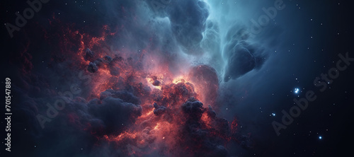 nebula cloud smoke  fire light  galaxy space 7