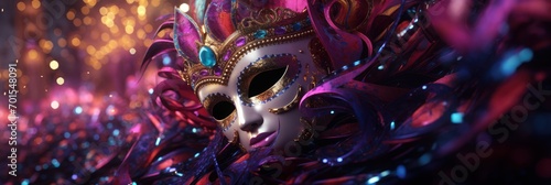 Carnival mask. Mardi gras party background, Carnival festival celebration, Venetian mask, Masquerade disguise