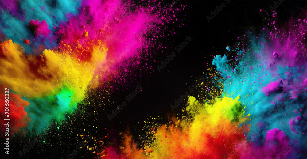 
abstract multicolored background with place
