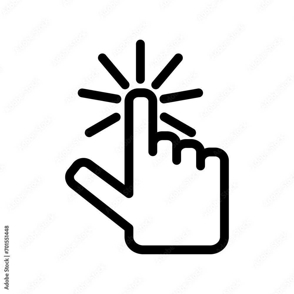 Obraz premium Cursor icon PNG