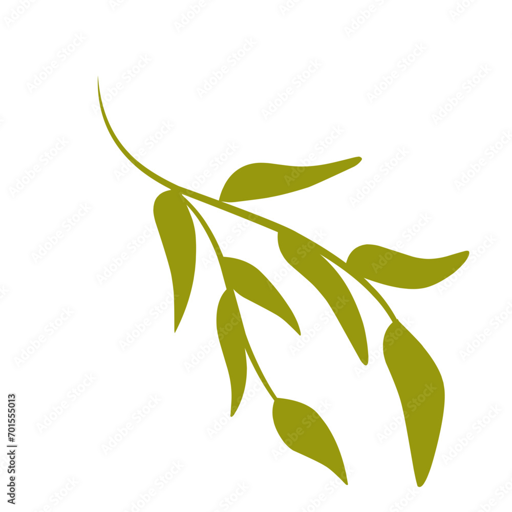 Green Leaves Element 