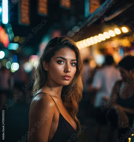a young adult girl Woman cl...
