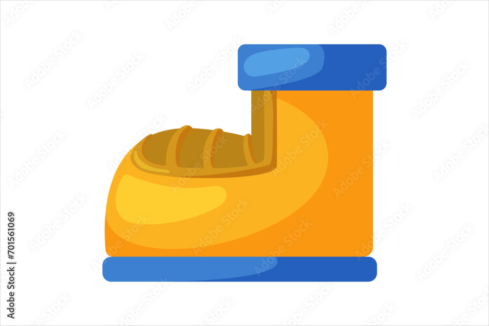 Shoe Winter Clothes Sticker Design Shoe Winter Clothes Sticker Design