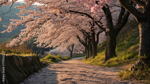 The allure of cherry blossoms in the air