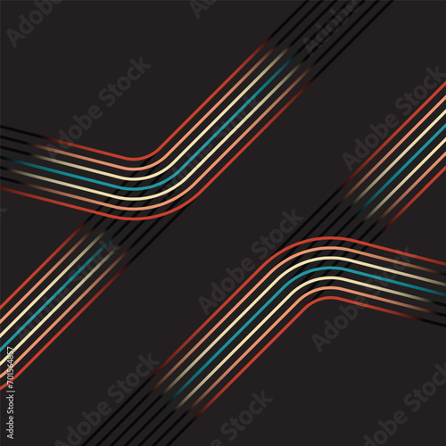 Abstract color lines wallpaper