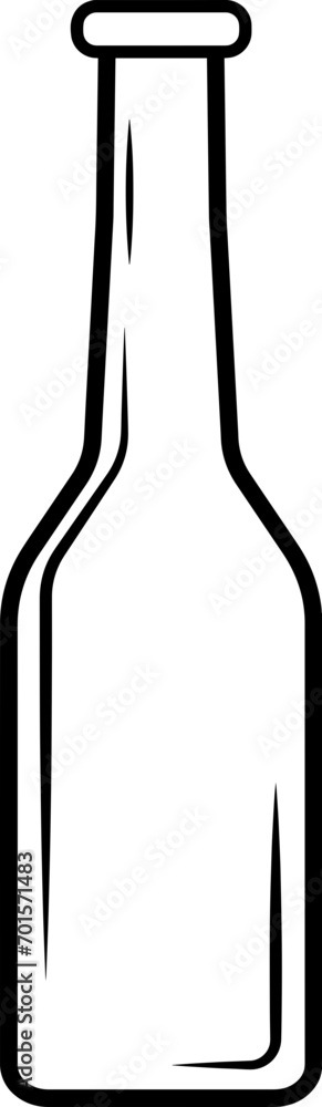 outline of bottle icon outline of bottle icon