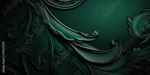 Emerald Background Texture created with Generative AI Technology
