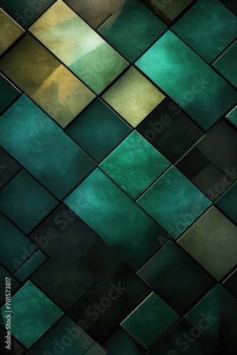 Emerald Background Texture created with Generative AI Technology © Sentoriak