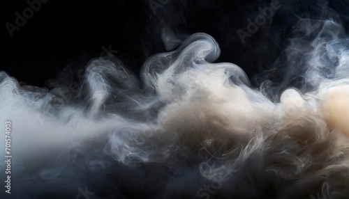 Dreamlike Drift: Swirling Fog Creates a Mesmerizing Panorama